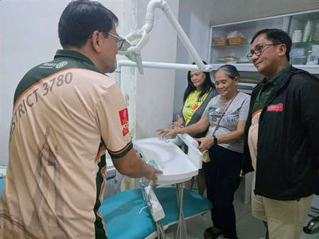 Revitalizing Smiles: Turnover of Repaired Dental Chair to Most Holy Trinity Medical Clinic — GML photo 1